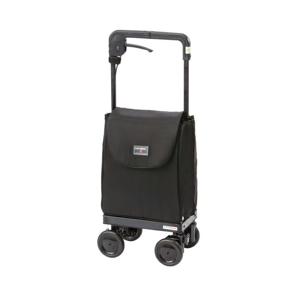 【マラソン限定P2倍】ショッピングカート 介護 シルバー カー キャリーライトSN CLSN-BK ウィズワン 介護用品