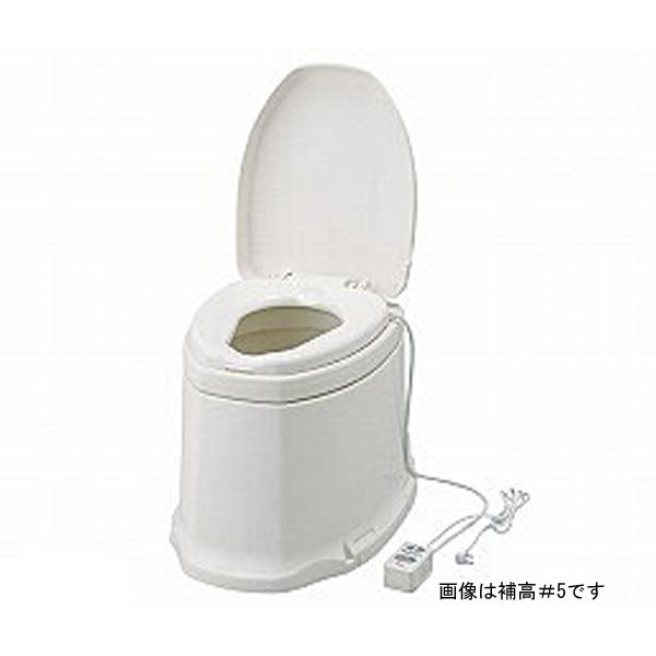 アロン化成 安寿 サニタリエース SD据置式 暖房便座 補高8cm 871-148 (和式トイレを洋式に 簡易トイレ 介護 トイレ 便座 暖房便座) 介護用品