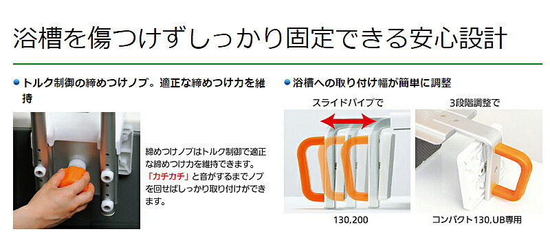 独創的 入浴グリップ ユクリア ユニットバス専用コンパクト 0脚付 Pn L パナソニック エイジフリー 入浴 浴槽移動 移乗手すり 風呂 手すり 介護用品 安い Www Faan Gov Ng