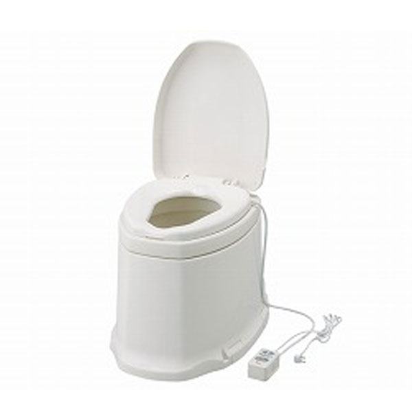 アロン化成 安寿 サニタリエース SD据置式 暖房便座 補高5cm 871-145 (和式トイレを洋式に 簡易トイレ 介護 トイレ 便座 暖房便座) 介護用品