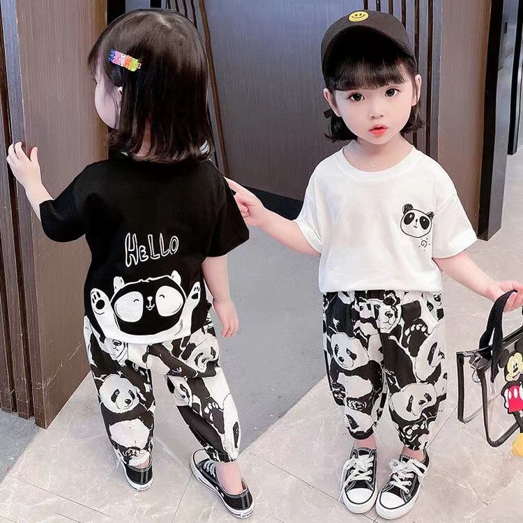 【楽天市場】サルエルパンツ キッズ tシャツ 女の子 子ども 2点