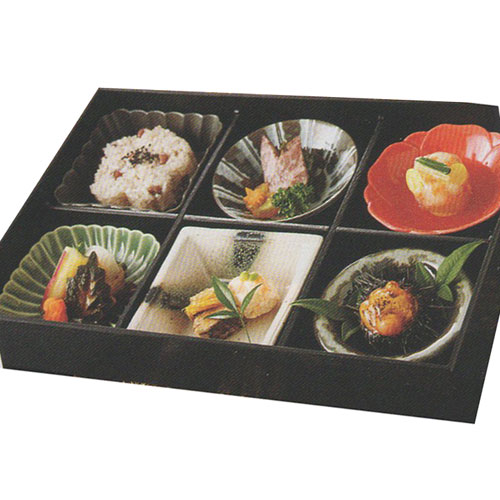 楽天市場】松花堂 弁当 四つ仕切り 月セット(食材は含まれません