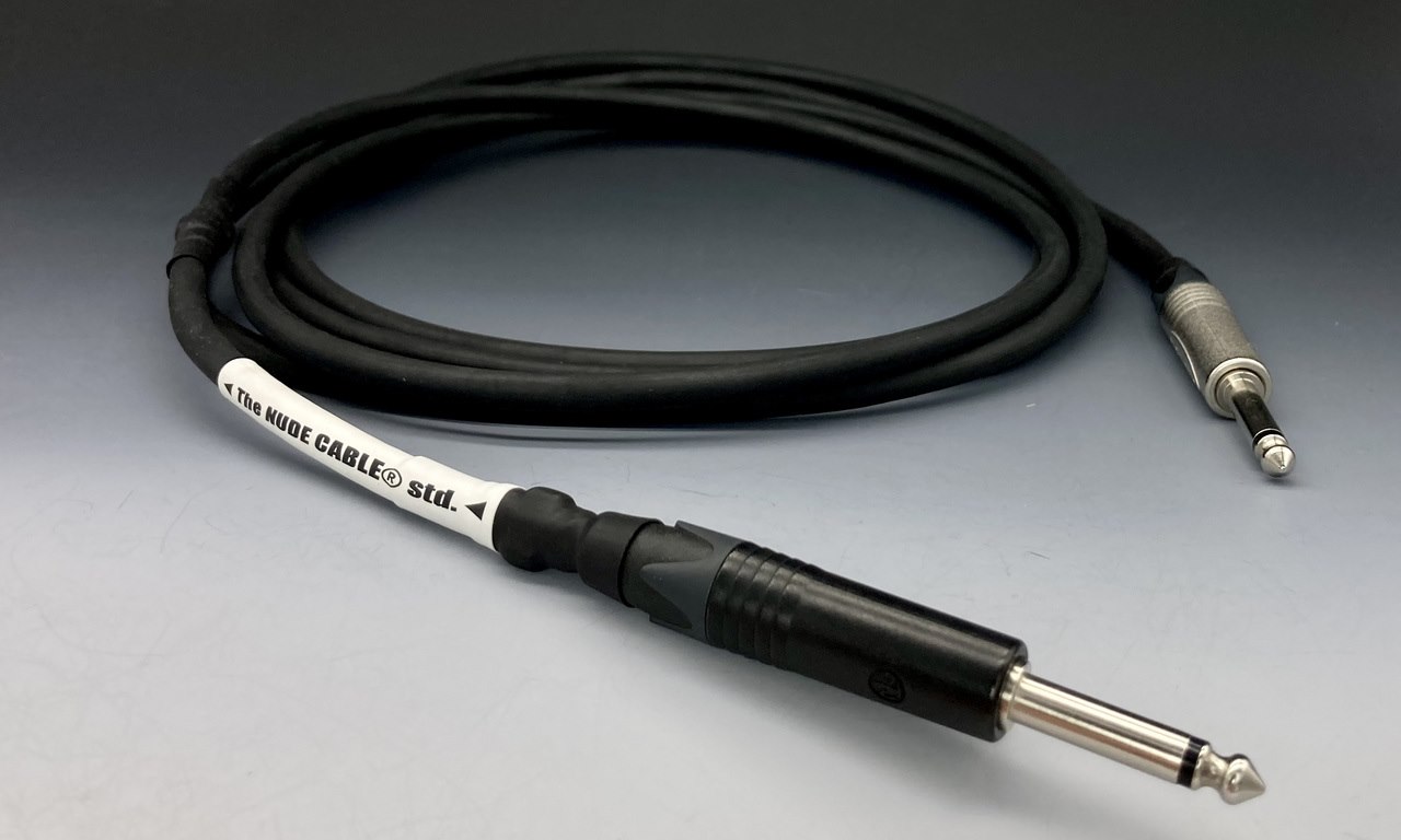 The NUDE CABLE STANDARD 3m S/S エフェクターフロア取扱商品 　お茶の水駅前店在庫品