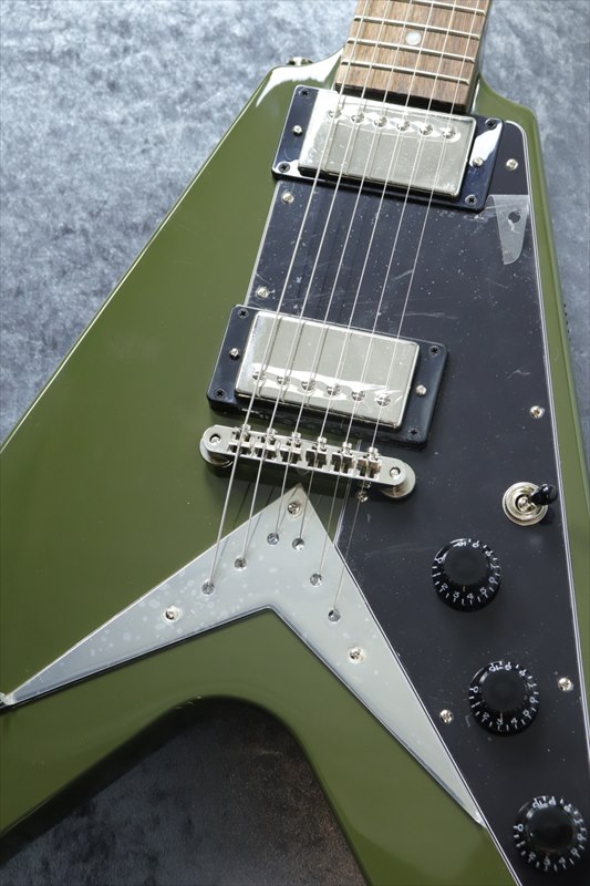 Epiphone Original Designer Series Flying V Olive Drab Green Psicologosancora Es