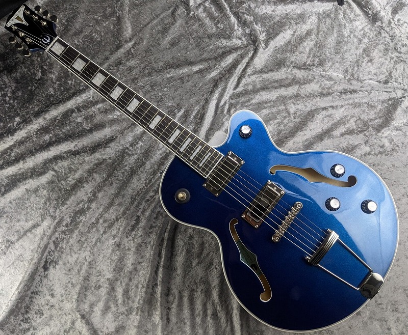 2021新作モデル Epiphone UpTown Kat ES ~Sapphire Blue Metallic