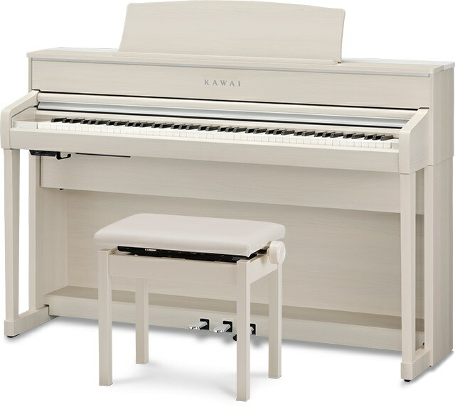 【今だけ！延長保証付き】【お値段ご相談下さい】KAWAI CA701A (プレミアムホワイトメープル調仕上げ)【高低自在椅子＆ヘッドフォン付属】【河合楽器・カワイ】【電子ピアノ・デジタルピアノ】【送料無料】