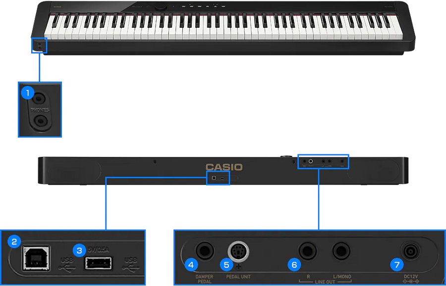 CASIO(カシオ) PX-S1100BK ピアノ・キーボード | dermascope.com