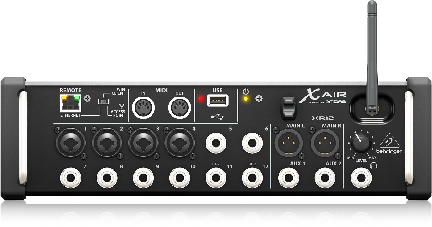 BEHRINGER ベリンガー XR12 12入力デジタル・ミキサー X AIR PA機器