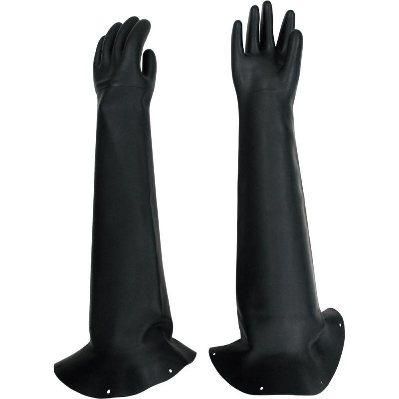 トワロン ブラジャー同盟罷工用グローブ (フランジ付) 826 生まれながら天然ゴムグローブ(裏毛なし)