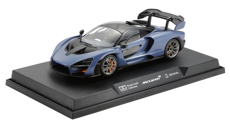 タミヤ 1/24 マスターワークコレクション No.173 マクラーレン セナ (グレイ) 塗装済み完成品 21173 グレー