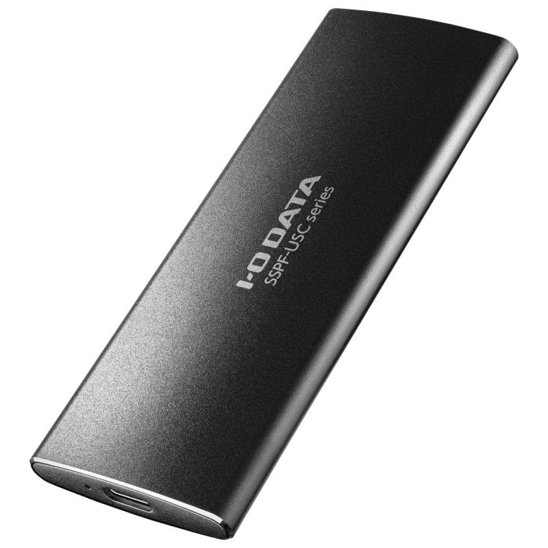 I-O DATA USB 3.2 Gen 2対応 高速モデル ポータブルSSD SSPF-USCシリーズ 13,743円