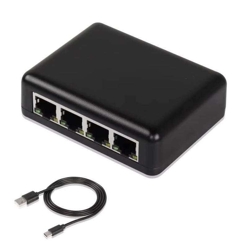 【楽天市場】SinLoon RJ45 ネットワーク スプリッター アダプター ギガビット 1000Mbps イーサネット ケーブル 1/4 4
