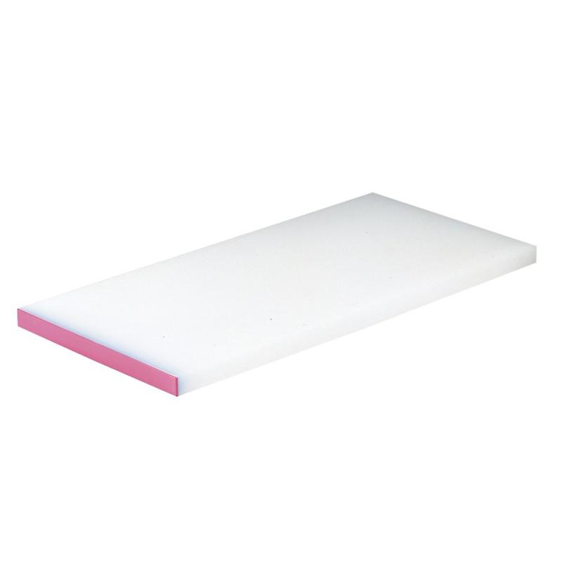 天領 PCまな板 カラー縁付 K5A 75×33×厚さ20mm ピンク