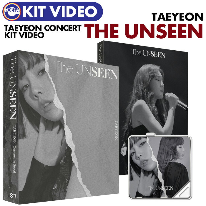 【楽天市場】【 キットビデオ / KIT VIDEO 】【 TAEYEON Concert The UNSEEN 】【即日発送】 テヨン コンサート ライブ 少女時代 ソシ OhGG