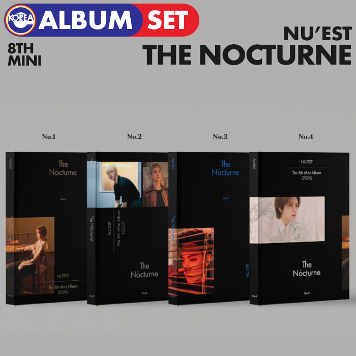 注目の 4種セット ポスターなしで格安 Nu Est The 8th Mini Album The Nocturne 即日発送 ニューイースト ニュイ ミニアルバム 8集 Cd 必ず 韓国チャート反映 高速配送 Www Kioskogaleria Com