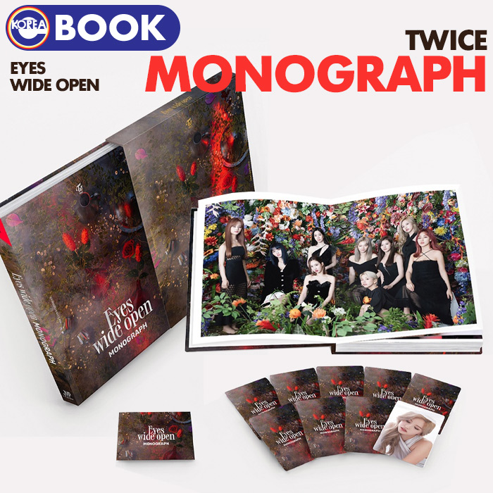 楽天市場 当店限定特典付 Twice モノグラフ Eyes Wide Open Ver 即日発送 Monograph トゥワイス 写真集 フォトブック Photo Book 公式グッズ Ekorea