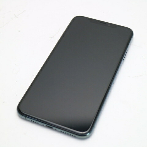 【中古】良品中古 SoftBank iPhone 11 Pro Max 64GB ミッドナイトグリーン スマホ 白ロム 中古スマホ 本体 土日祝発送OK|エムティーエム
