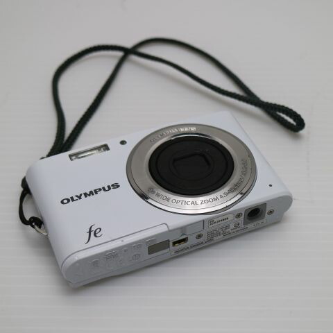 OLYMPUS FE-4050 ホワイト デジカメ 訳あり - メルカリ