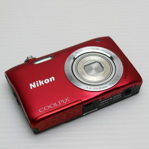 【美品】【スマホ転送OK】ニコン NIKON COOLPIX S2900 Amazon.com : Nikon digital camera COOLPIX S2900 (Red