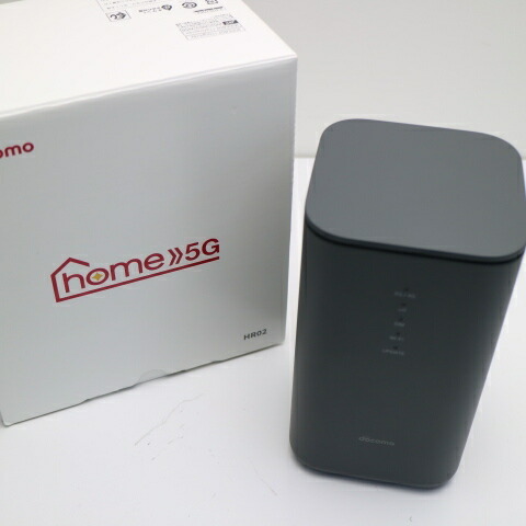 docomo HR02 5Gホームルーター ダークグレー home 5G HR02 | home 5G | NTTドコモ