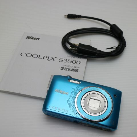 訳あり美動作品　Nikon COOLPIX S3600 ブルー　デジカメ Amazon | Nikon デジタルカメラ COOLPIX S3600 8倍ズーム 2005万