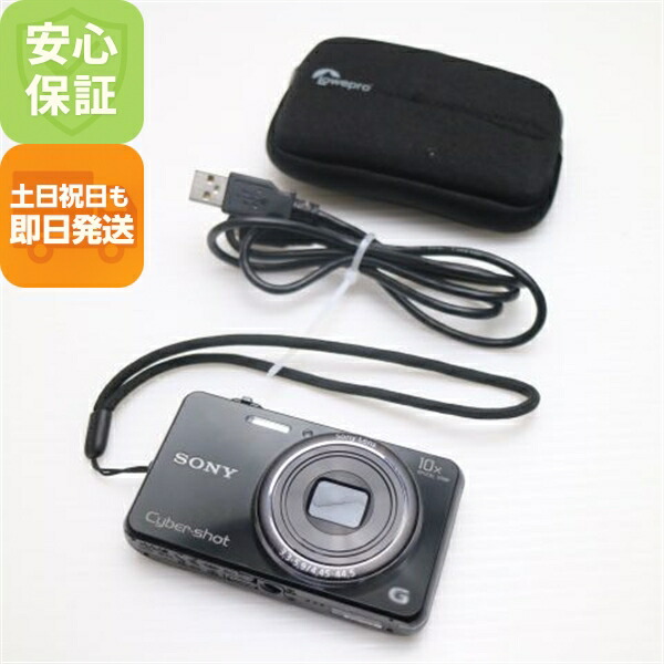 4082 Sony Cyber-shot WX100 ブラック デジカメ 美品 楽天市場】【中古】 美品 DSC-WX100 ブラック 安心保証 即日発送