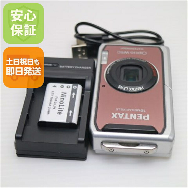 PENTAX - 良品中古 Optio W90 ピスタチオグリーン  M444 Amazon | PENTAX 防水デジタルカメラ Optio W90 ピスタチオ