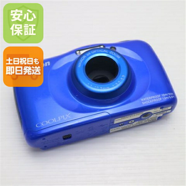 美品・ニコンNikon COOLPIX W100 MARINマリン 楽天市場】【中古】 美品 COOLPIX W100 マリン 安心保証 即日