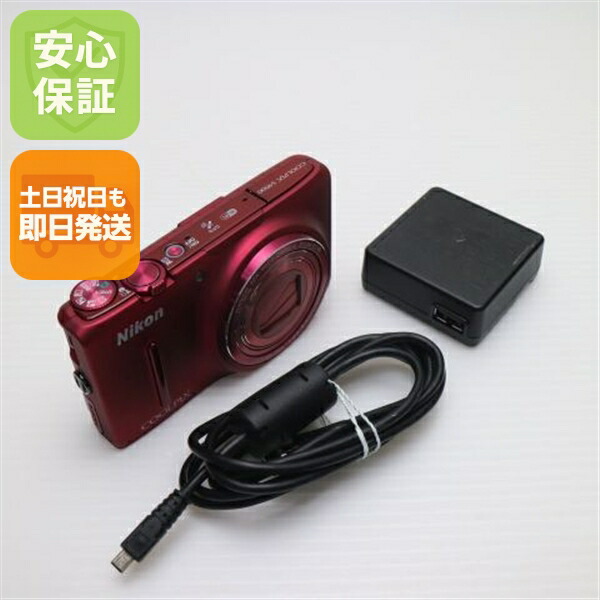 楽天市場】【中古】 美品 COOLPIX S9500 ヴェルヴェットレッド 安心
