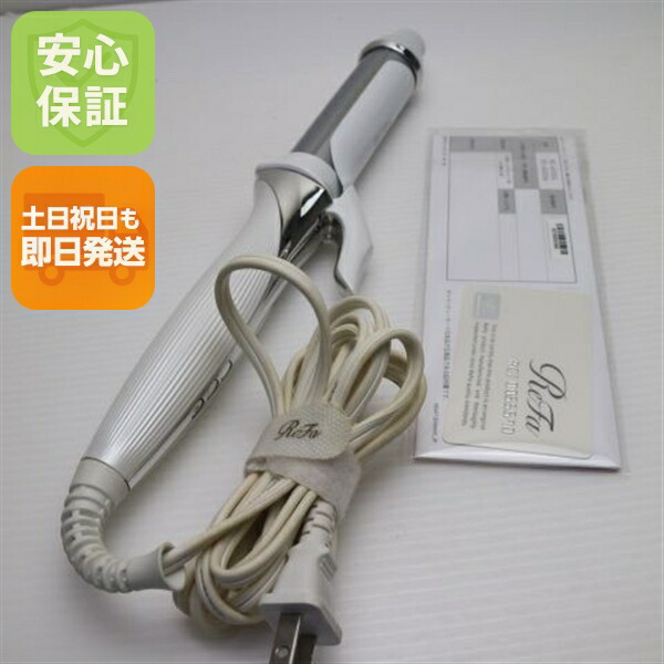 【新品同様】リファ ビューテック カールアイロン RE-BK-02A 32mm MTG RE-BK-02A リファビューテックカールアイロン 32mm 海外対応