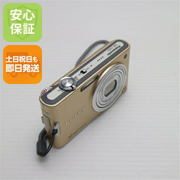 【美品】Panasonic LUMIX DMC-FX66　ゴールド 楽天市場】【中古】 美品 DMC-FX66 リュクスゴールド 安心保証