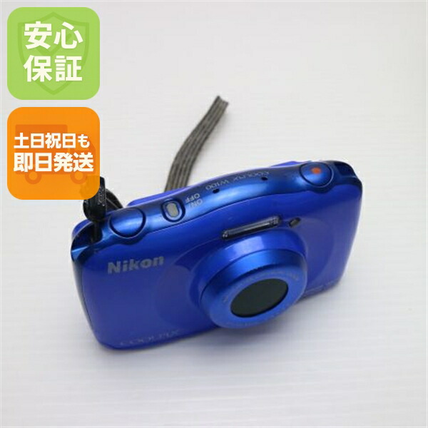 美品・ニコンNikon COOLPIX W100 MARINマリン Amazon | Nikon デジタルカメラ COOLPIX W100 防水 W100MR