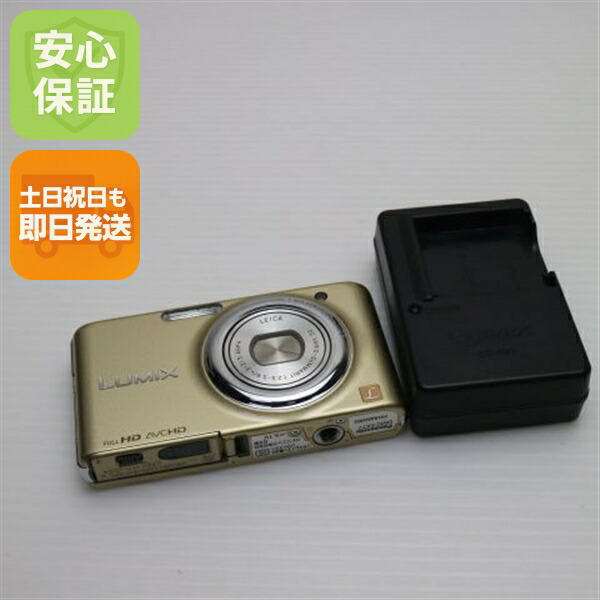 【美品】PanasonicLUMIXDMC-FH7ゴールドデジタルカメラ中古稼働 中古】 【難あり品】 パナソニック LUMIX DMC-FH7 シャイン