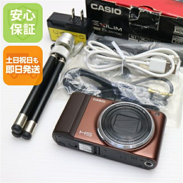 楽天市場】【中古】 超美品 EX-ZR700 HIGH SPEED EXILIM ブラウン 安心