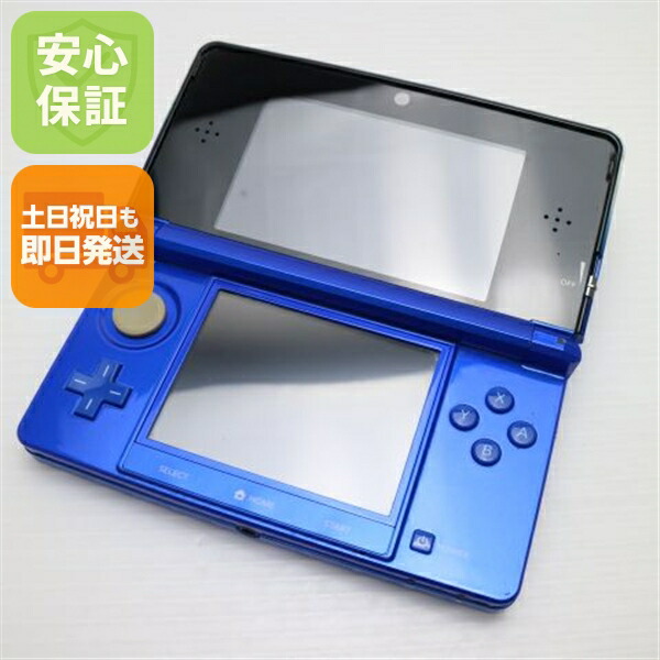楽天市場】3DS ニンテンドー3DS コバルトブルーCTR-S-BBAA 本体