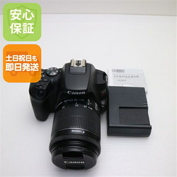 【中古】 美品 EOS Kiss X10 EF-S18-55 IS STM 水晶体一揃いの道具 黒いこと 楽になること引き受ける 即日送りとどける 本体 デジタル一眼二眼レフ 週末祝送りとどける聞き入れる