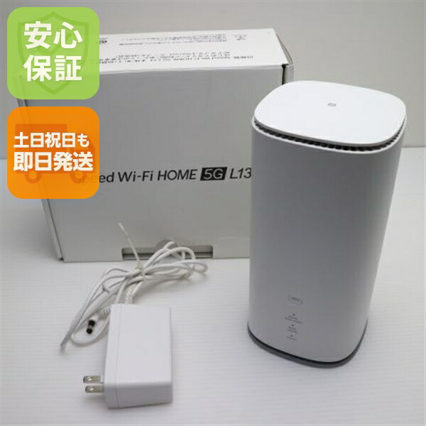 【中古2025年製】Speed Wi-Fi  5G L13 本体 中古品]Speed Wi-Fi HOME 5G L13 [ホワイト] ZTR02 ホーム