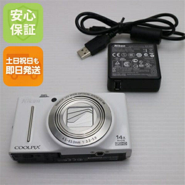 楽天市場】【中古】 美品 COOLPIX S8200 プラチナシルバー 安心保証