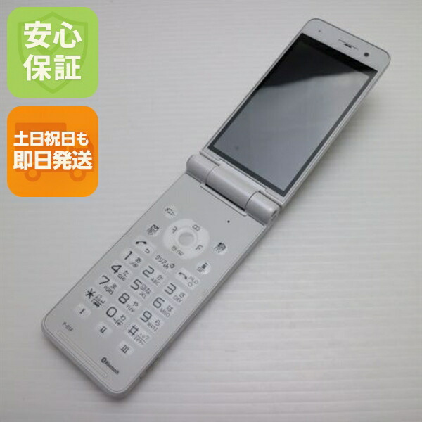 docomo P-01H ホワイト 未使用品 ムスビー｜☆新品未使用 判定○☆docomo ガラケー P-01H