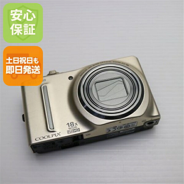 【中古】 美品 COOLPIX S9100 ソフィアゴールド 楽になること引き受ける 即日送りとどける ディジカメ Nikon デジタル写真機 本体 週末祝送りとどける聞き入れる