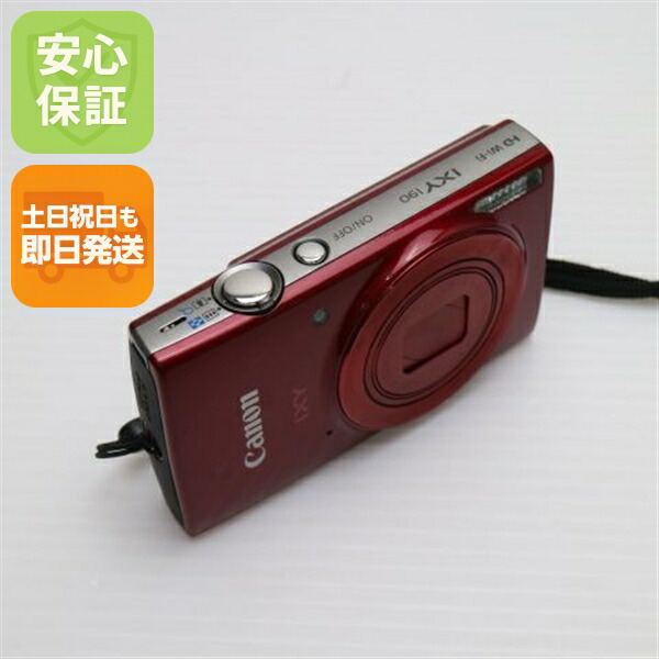 楽天市場】【中古】 美品 IXY 190 レッド 安心保証 即日発送 コンデジ