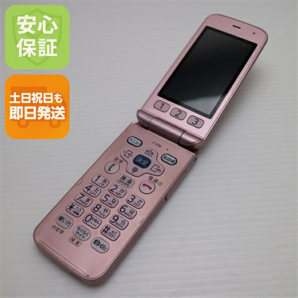 楽天市場】【中古】超美品 F-01M ピンク ガラケー 白ロム 中古スマホ