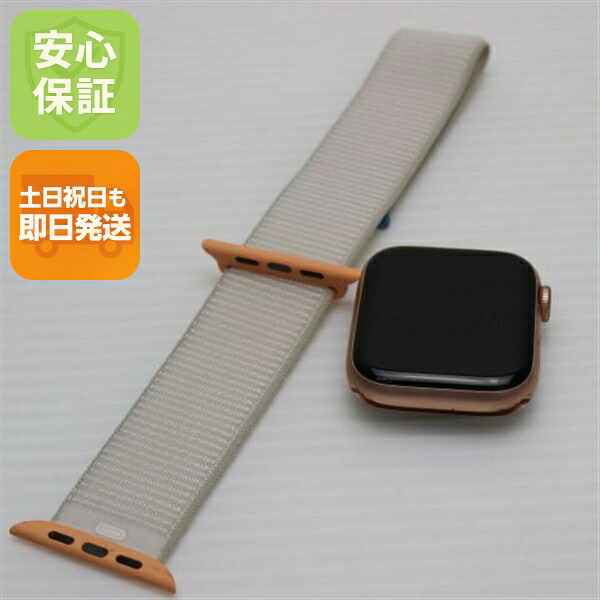 【中古】 美品 Apple Watch Series6 44粍 サクラ色真砂 安全性のある引き受ける 即日送りとどける Watch Apple 週末祝送りとどける差しゆるす