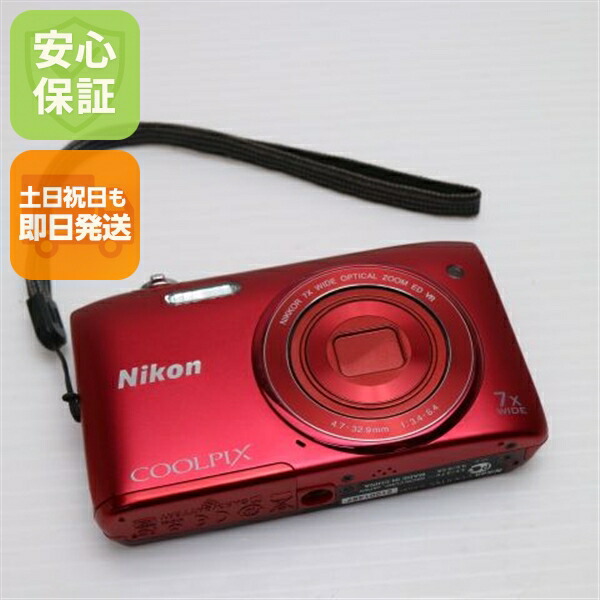 楽天市場】【中古】 超美品 COOLPIX S9500 ヴェルヴェットレッド 安心