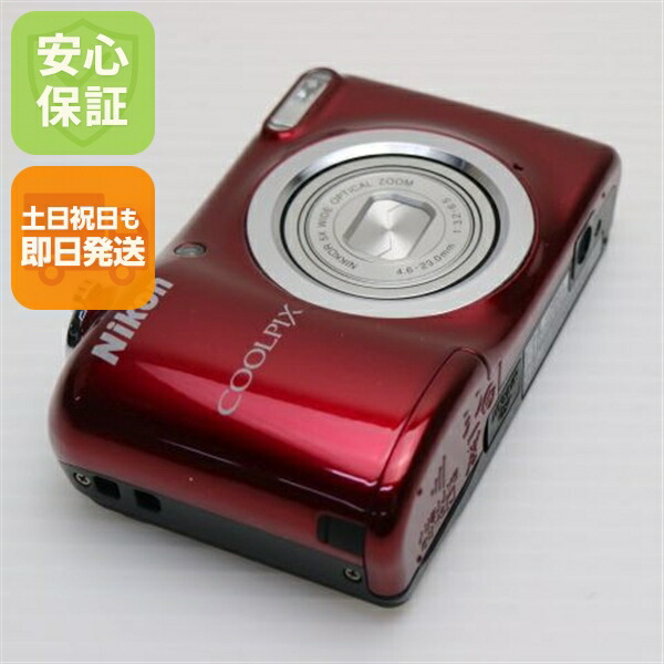 楽天市場】【中古】 中古 COOLPIX A100 レッド 即日発送 コンデジ