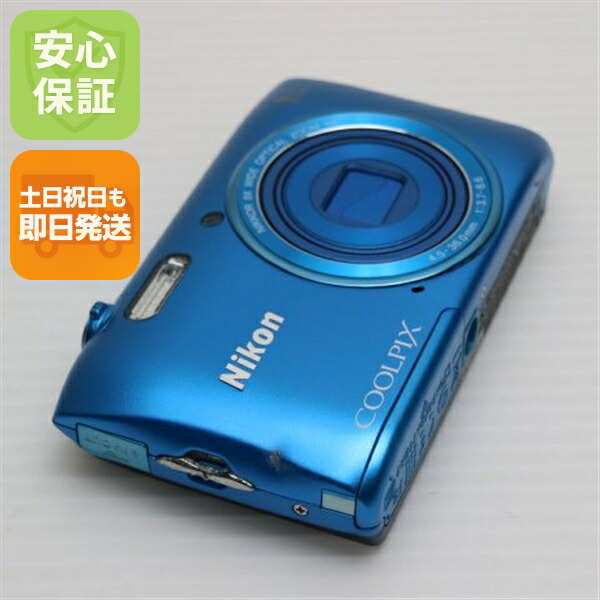 楽天市場】【中古】 美品 COOLPIX S3500 オリエンタルブルー 安心保証
