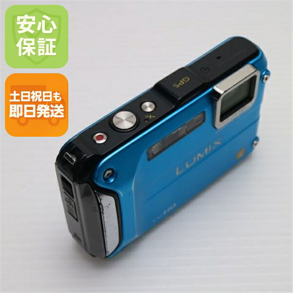 【中古】 良品中古 DMC-FT3 スプラッシュ青色 楽になること引き受ける 即日送りとどける Panasonic LUMIX ディジカメ 本体 週末祝送りとどける聞き入れる