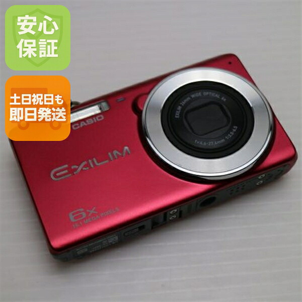 【中古】 超美品 EX-ZS27 レッド 安心保証 即日発送 コンデジ CASIO EXILM 本体 土日祝発送OK|エムティーエム