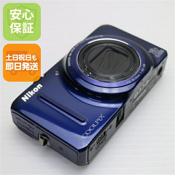 楽天市場】【中古】 超美品 COOLPIX S9300 ブルー 安心保証 即日発送 