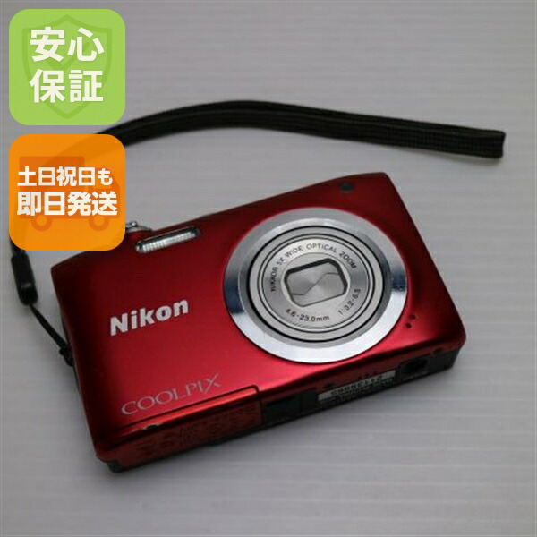 【美品】Nikon COOLPIX W100 マリン 防水 デジカメ　カメラ Nikon デジタルカメラ COOLPIX W100 防水 W100MR クールピクス マリン